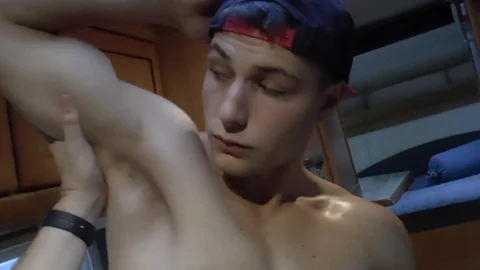 East Boys: Hairless gay has a passion for hard pounding