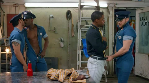 Tom Of Finland: Service Station: raw - Ricky Roman with River Wilson American Sex