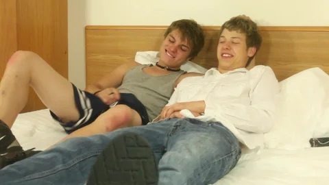 A Passionate Brown-Haired Trio