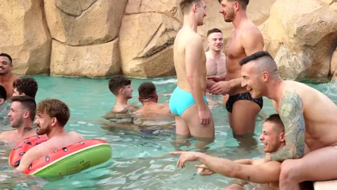 cumdumpsluts: Felix Filled: Flynn Fenix's Gangbang Fantasy